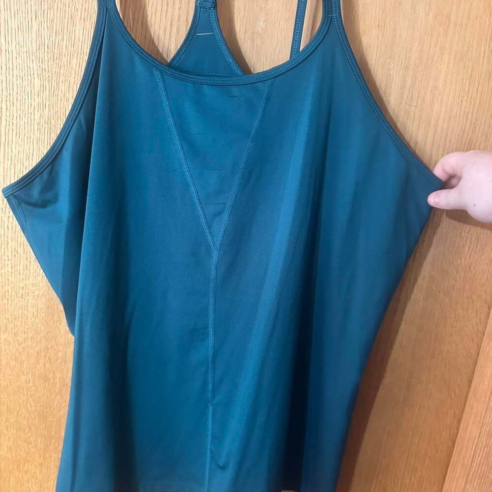 Athletic Works Electric Blue Athletic Tank Top